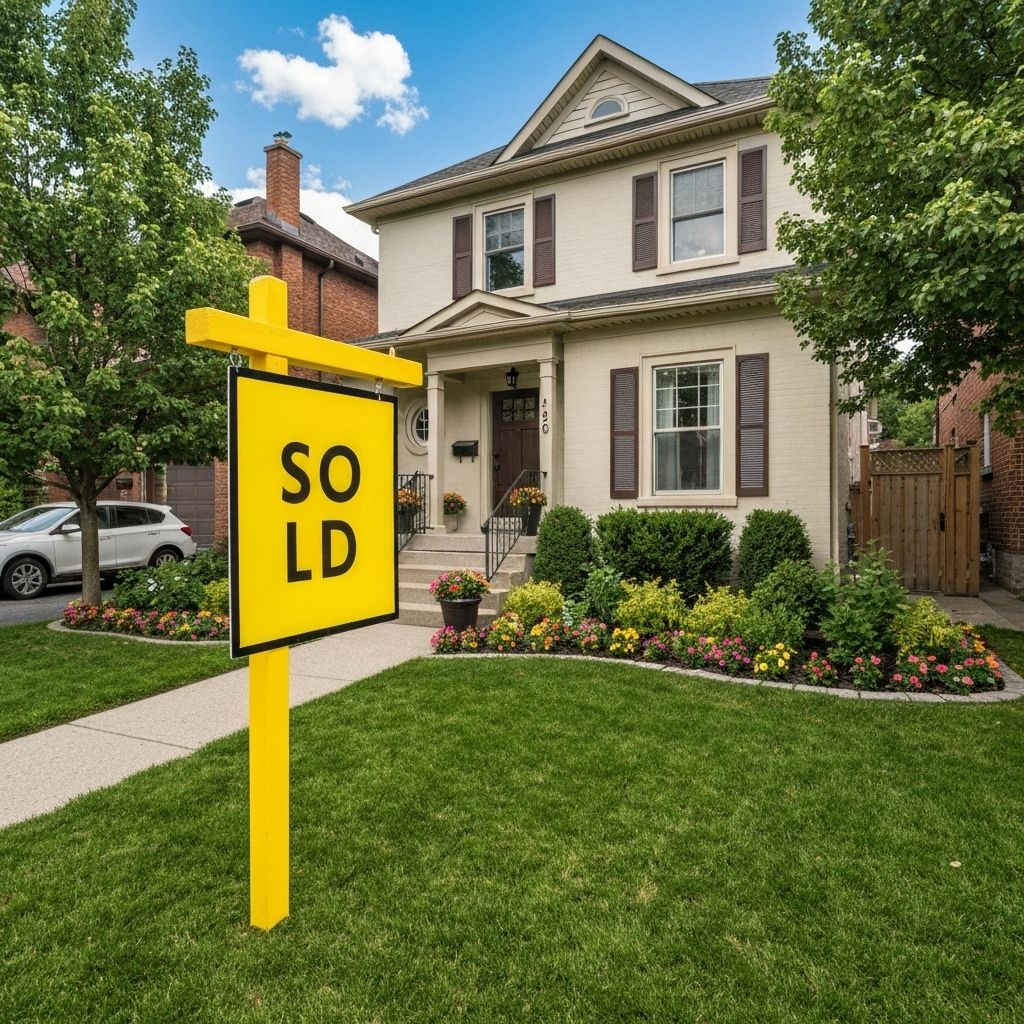 Real estate result image showing fast sales and high sale prices